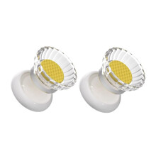 Pee Pad Holder 2-Pack Indoor Use For Leg Lifting With Secure Latch Non-Skid Feet Clamps Portable Fixing Buckle Yellow