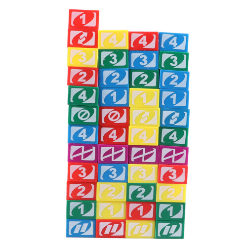 45 Stück Tumbling Blocks Kunststoff Robust Stabil 2