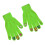 Strassnagelhandschuhe Vollfinger DIY PU Grün 11