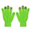 Strassnagelhandschuhe Vollfinger DIY PU Grün 2