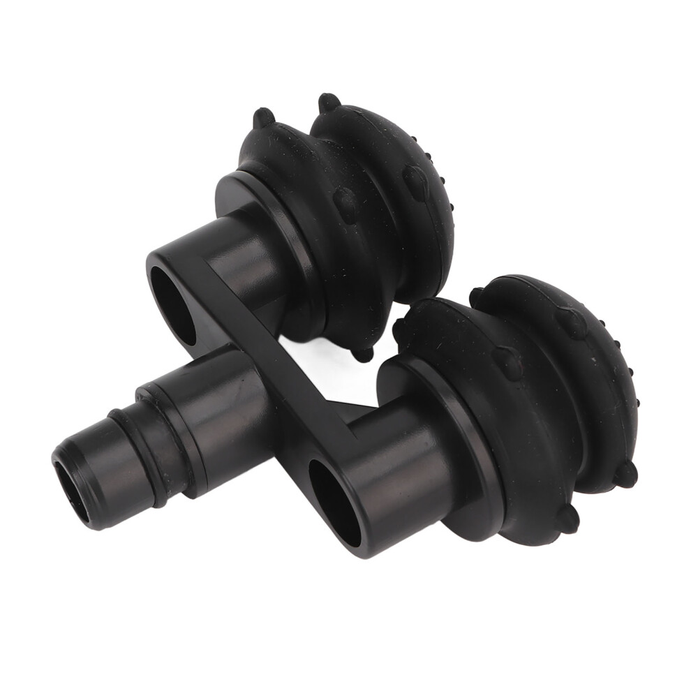Relaxing 0.7in Silicone Massage Head for Various Muscle Groups - Black