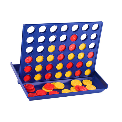 in einer Reihe Brettspiel 3D pädagogische 1