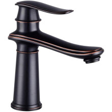 Sink Mixer Taps Single Handle Copper Basin Mixer Tap 20.1 Cm Gold Hot Cold Kitchen Sink Faucet For Kitchen And Bathroom