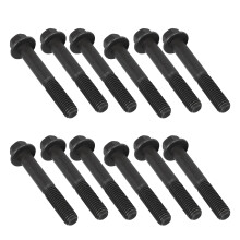 12 Pcs Exhaust Manifold Bolts for Dodge Ram Cummins 4BT 6.7L Engines