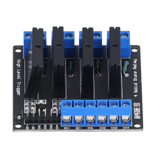 Relaismodul, 4-Kanal-Halbleiterrelaismodul mit 2