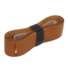 Brown Leather Tennis Overgrip Tape - Anti-Slip with Adhesive Treatment