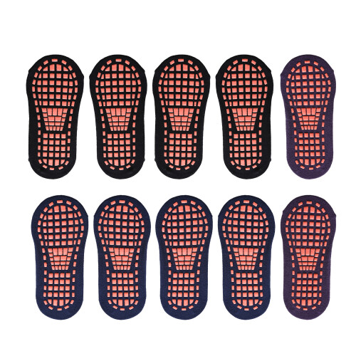 10 Stück Grip-Socken, weich, atmungsaktiv, 1