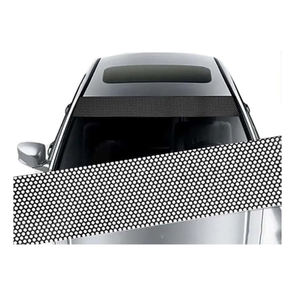 Car Front Windshield Stickers For Mg Zs, Mg Gs, Mg Hs, Mg Ezs, Mg5, Mg Gt, Mg6, Mg4 - Sunstrip Uv Shield 9354506538545