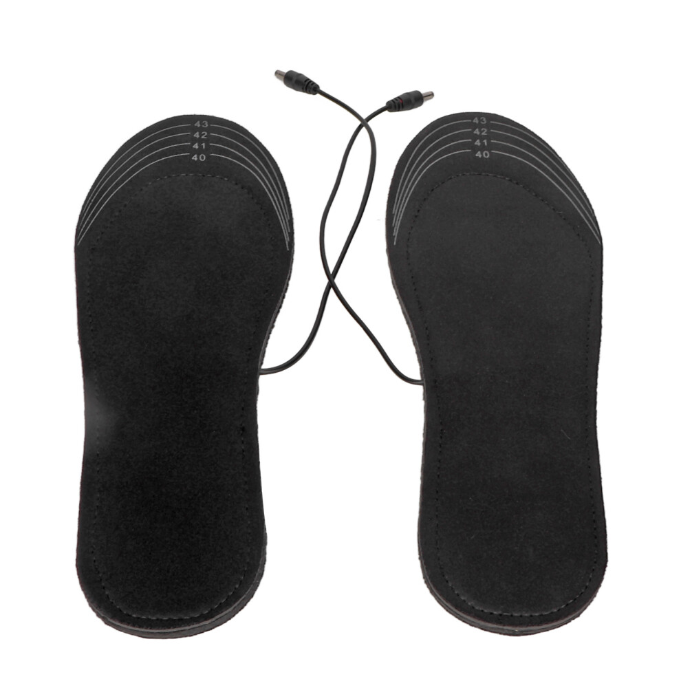 Heated Insole Cuttable USB Rechargeable Electric Foot Warmer Size 40-46