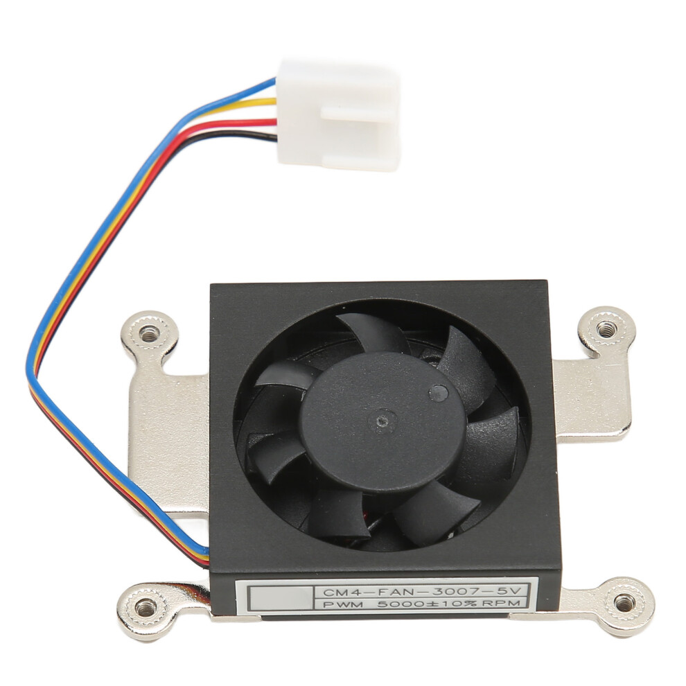 Raspi Cm4 Cooling Fan - Rapid Heat Dissipation Quiet Operation Durable 9321355380427