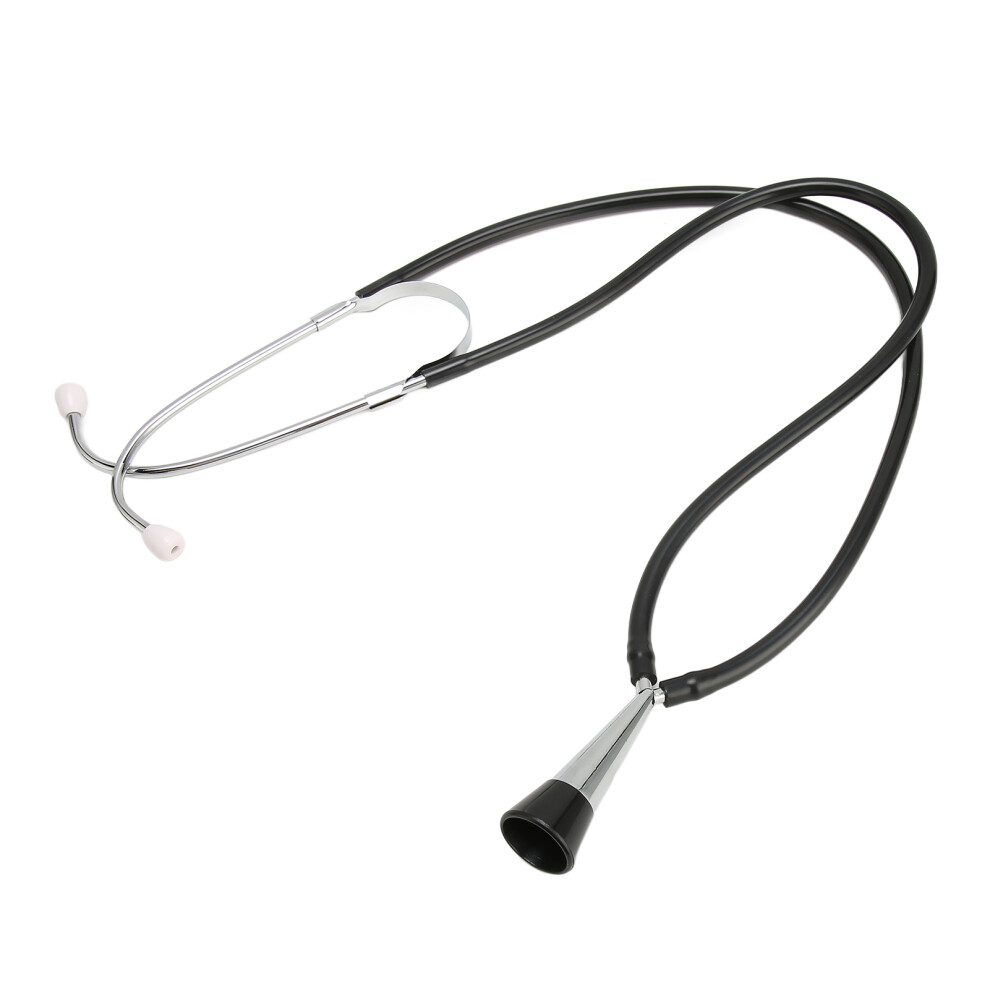 Black Fetal Stethoscope Monitoring Aluminum Alloy Soft For Pregnancy