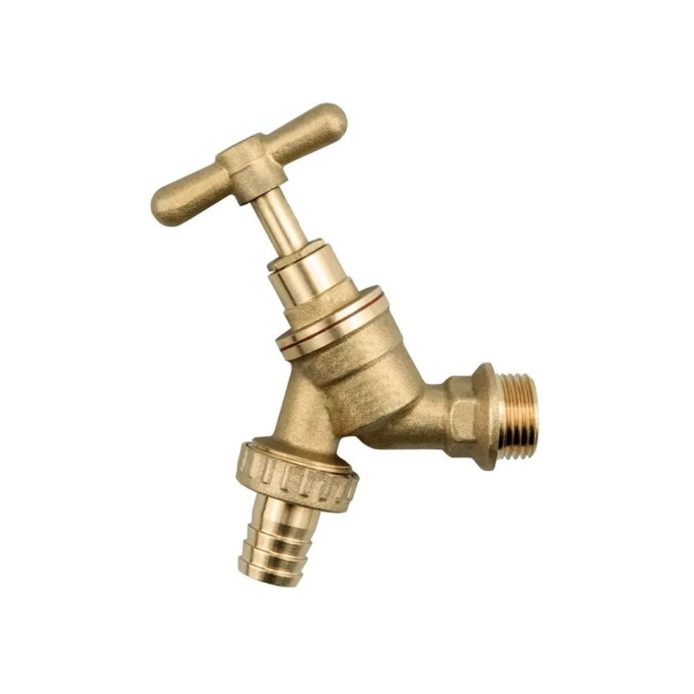 Brass Faucet G1/2 Inch, 1-Piece Ibc Ton Bucket Valve, Dn15 Outdoor Antifreeze Slow Open Slow Close Tap 9354506538811