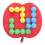 Fun Caterpillar Eats Apples Puzzle Toy for Kids Early Learning Plastic 4