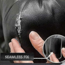 (10*10cm, Tan) Self Adhesive Leather Repair Patch Couch Sofa Car Seat Chair Renovation Sticker1