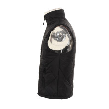 Kids Heated Vest 13 Zones USB Electric Jacket Black 130cm Outdoor & Home