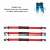 Nylon Ski & Roller Skate Carrier Strap 50.6cm Red for Boots 12