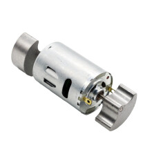 Double Head Vibrations Motor RF545 12V 24V Dual Voltage Portable Vibrations Motor For Stable Performance Daily Use