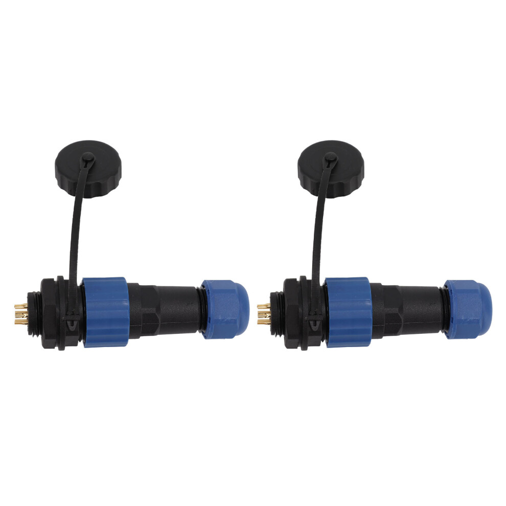 Waterproof Sd16 6Pin Female Plug & Male Socket G3/8 Thread Aviation Connectors 5091355414883