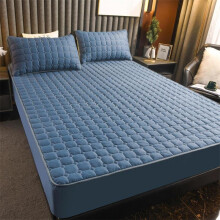 Velvet Mattress Cover Breathable Quilted Non Slip Protector 120X200CM Style B Cartoon Printed For Kids
