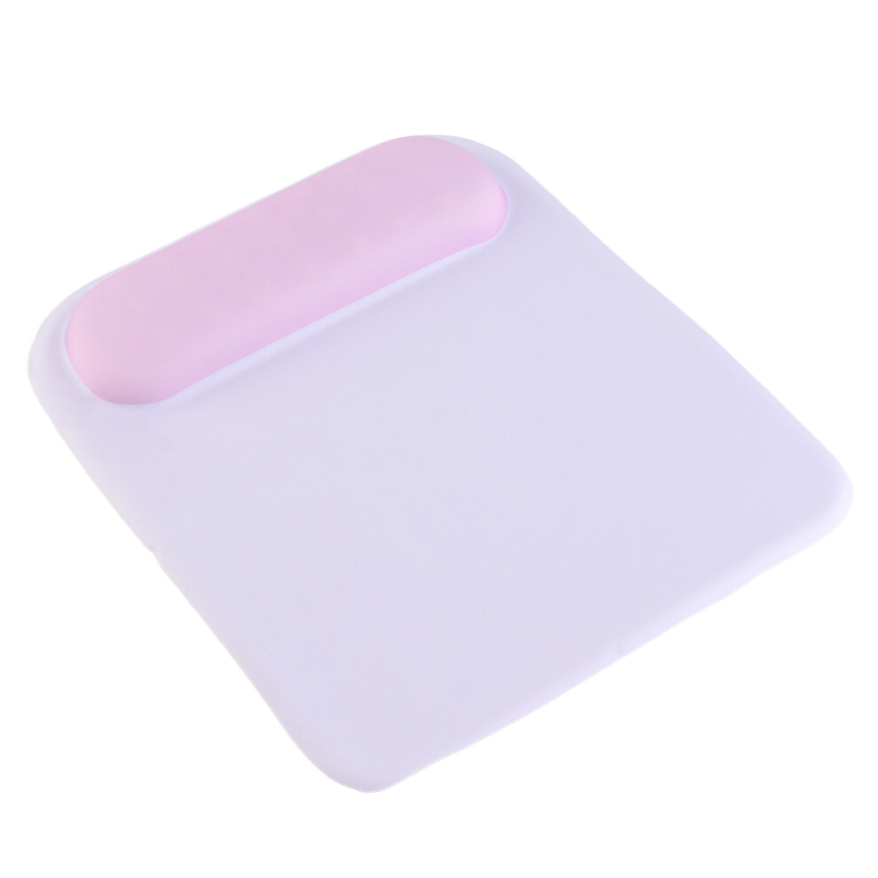 Wrist Protector Mouse Pad Silicone Polyurethane Fiber, Haze Soft Skin-Friendly Blue/Purple 4991355422141