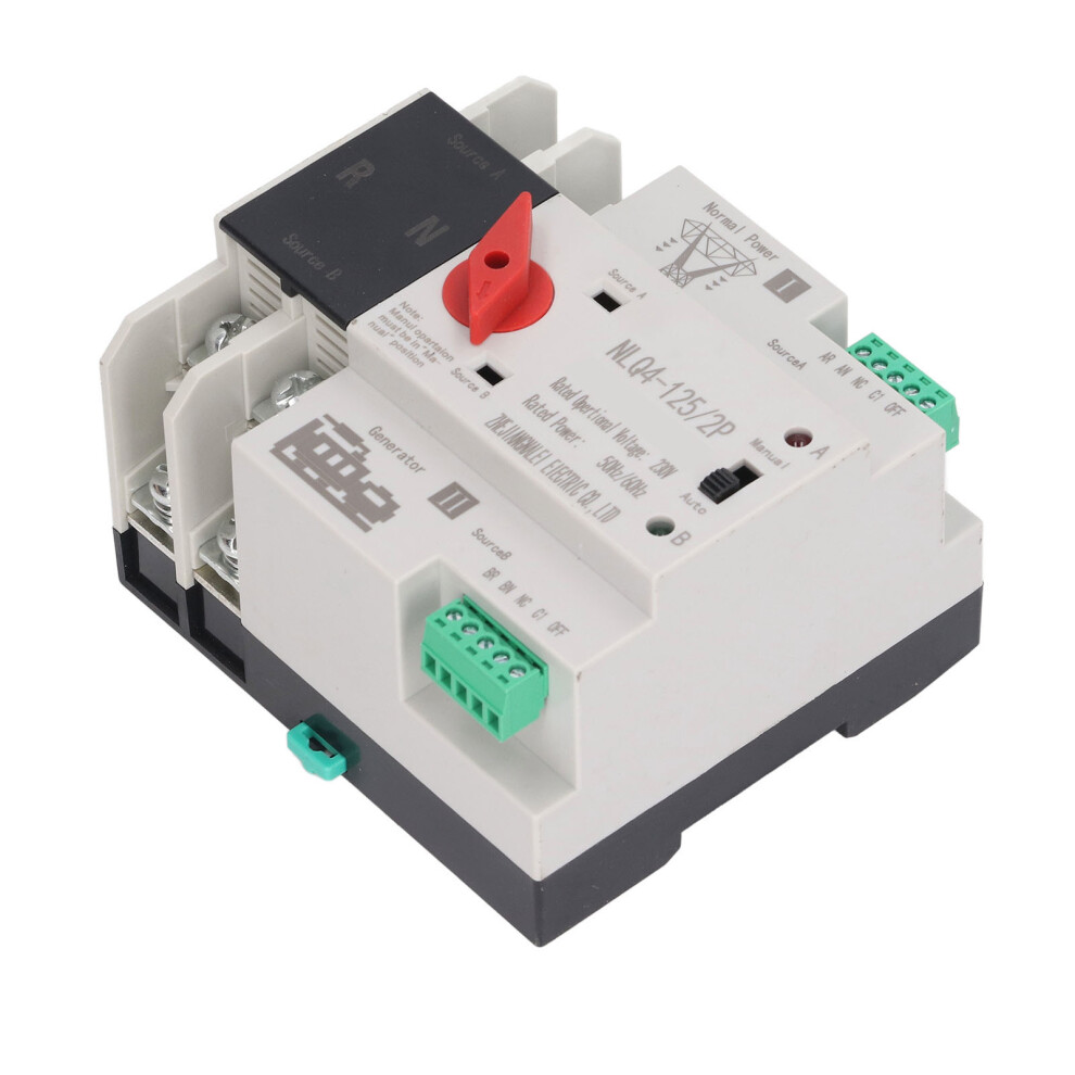 Uninterruptible 63A 2P Auto Transfer Switch Ac230v For Pz30 Boxes 7641355426812