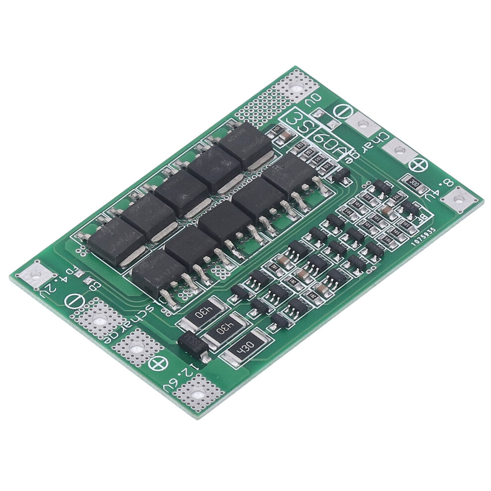 High Efficiency 60A 3S 12.6V Battery Protection Board With Heat Dissipation 3411355432700