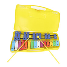 Percussion-Musikinstrument, bunte Metalltasten,