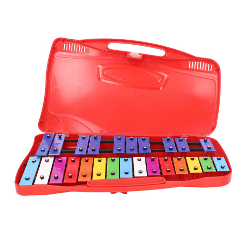 Percussion-Musikinstrument, bunte Metalltasten, 1