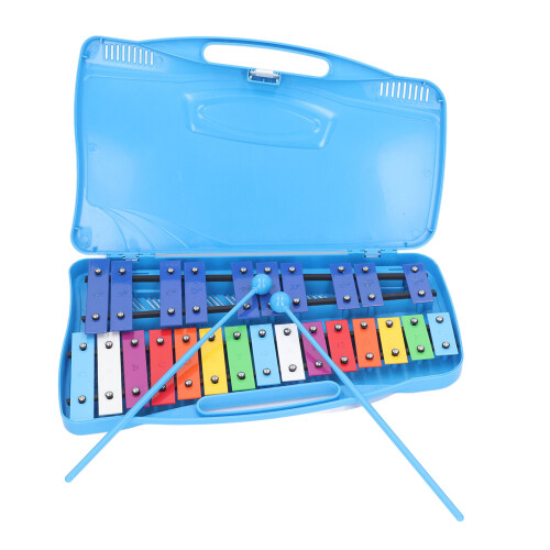 Percussion-Musikinstrument, bunte Metalltasten,