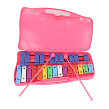 Percussion-Musikinstrument, bunte Metalltasten,