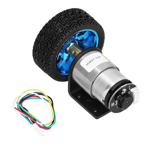 Encoder-Motorsatz CW CCW-Welle DC-Getriebemotoren 1