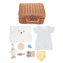 Geschenkkorb für die Babyparty, einschließlich