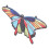 Buntglasfenster-Ornament, doppelseitig, bunte 8