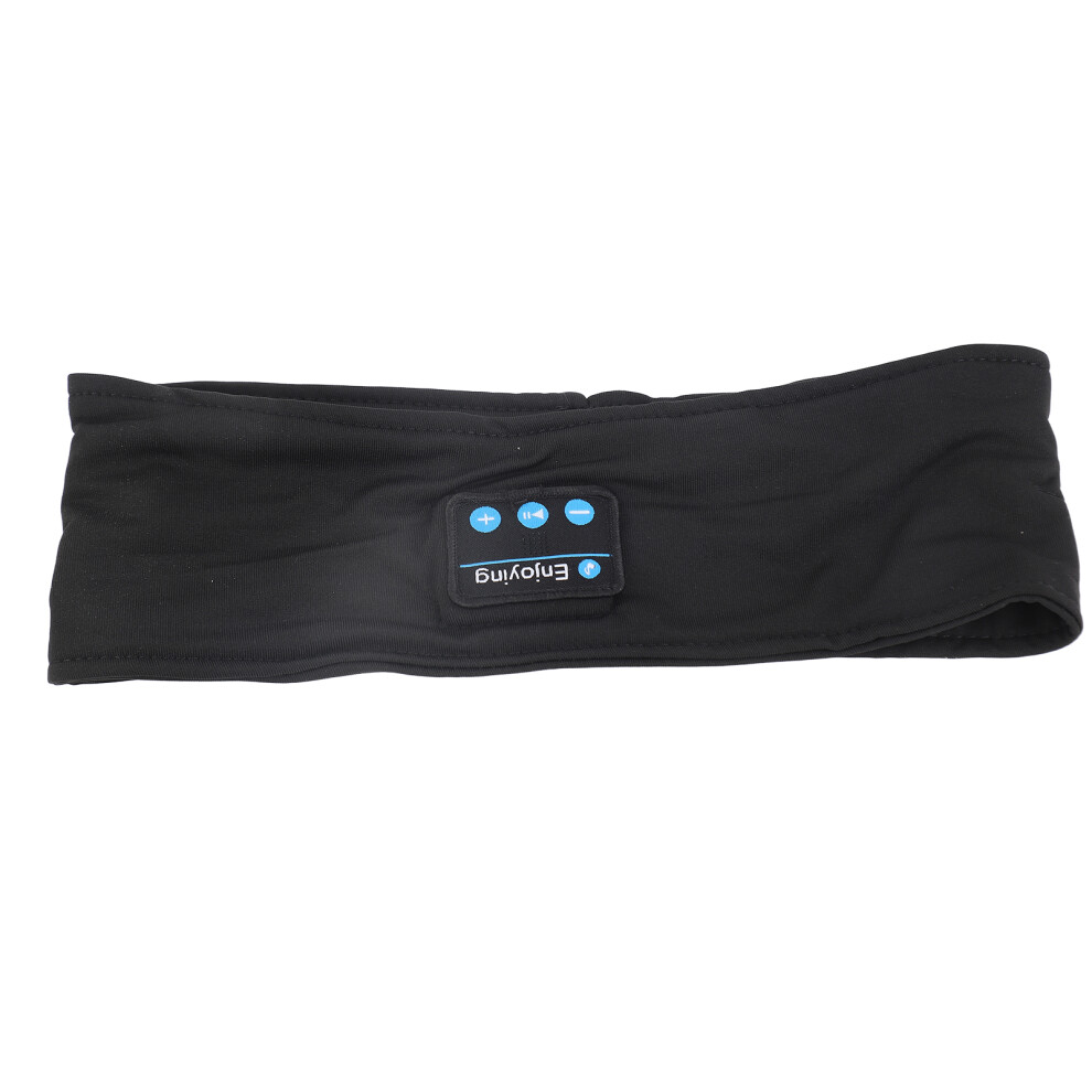 Stylish Elastic Headband with BT 5.2 Speakers and Microphone