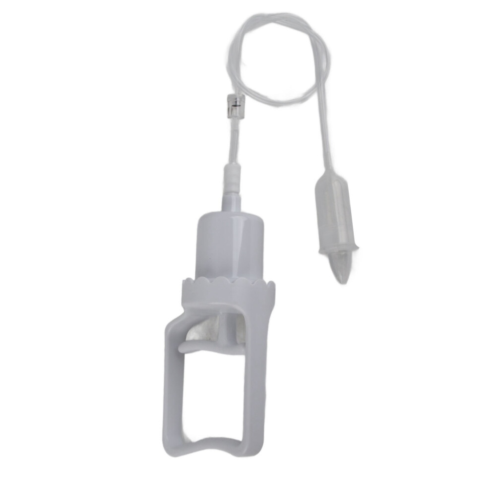 Portable Infant Nose Cleaner Nasal Aspirator Hand Puller White 73.5cm