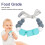 Silikon lebensmittelecht Baby-Stillkette Grün 4