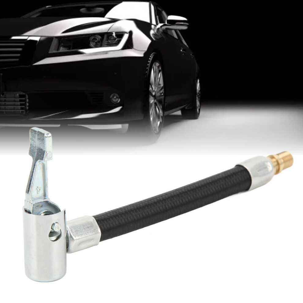 5Pcs 10Cm Tire Inflator Hose Set Plastic Aluminum Alloy Copper For Car Bike Motorcycle 8361355464520