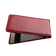 PU Leather Golf Scorecard Holder Professional Durable Portable For Men And Women Red