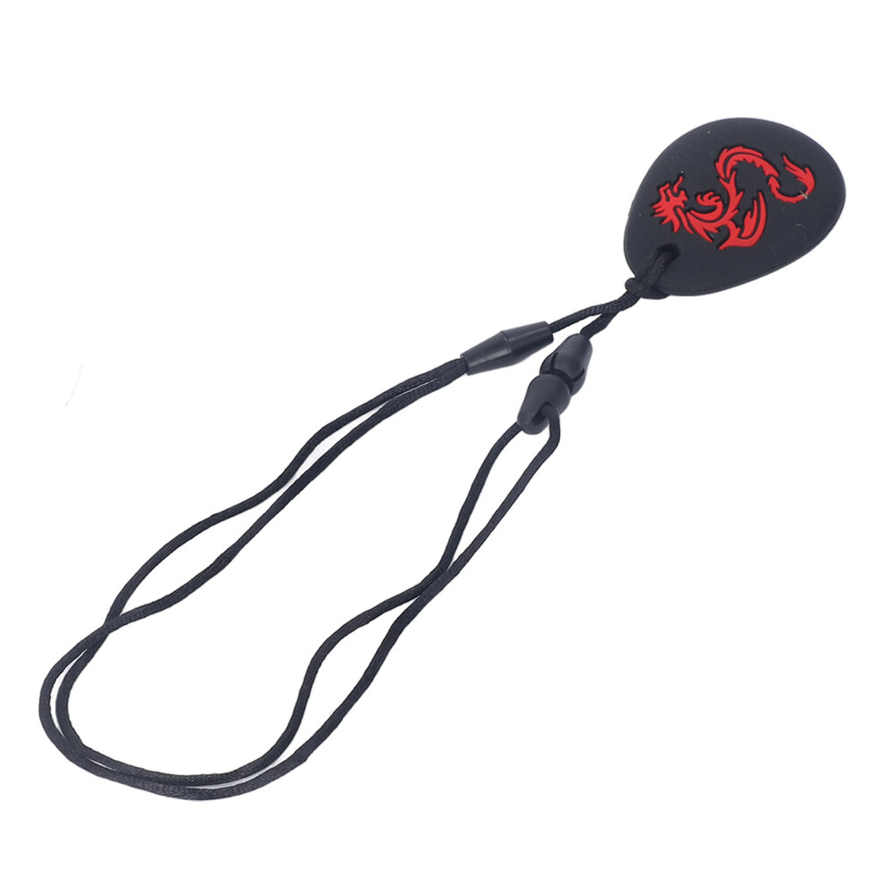 2Pcs Dragon Teething Necklace - Sensory Chewy For Kids Red