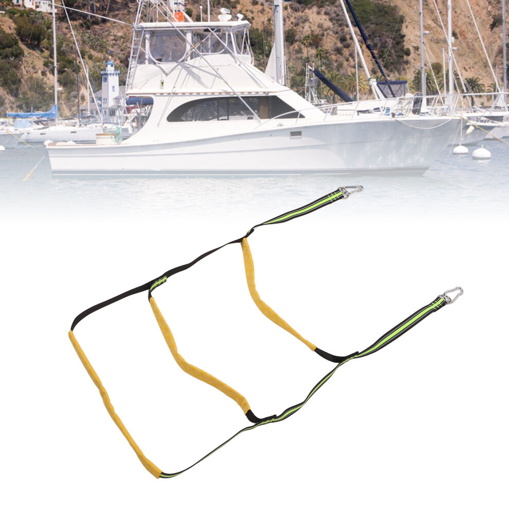 Lightweight and Foldable Rope Ladder for Canoes Jet Skis and More