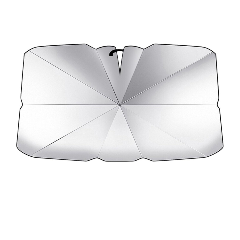 Windshield Umbrella Foldable Uv Ray Block Sun Shade For Vehicles, Easy To Store Car Sun Shade Cover Keeps Vehicle Cool 9393856630714