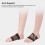 2 Pack Foot Support Brace Copper Arch Compression Thin Breathable Footwear 12