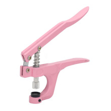 Müheloses Aluminium Ösenhäckselmaschine-Kit für Punch Craft Pink