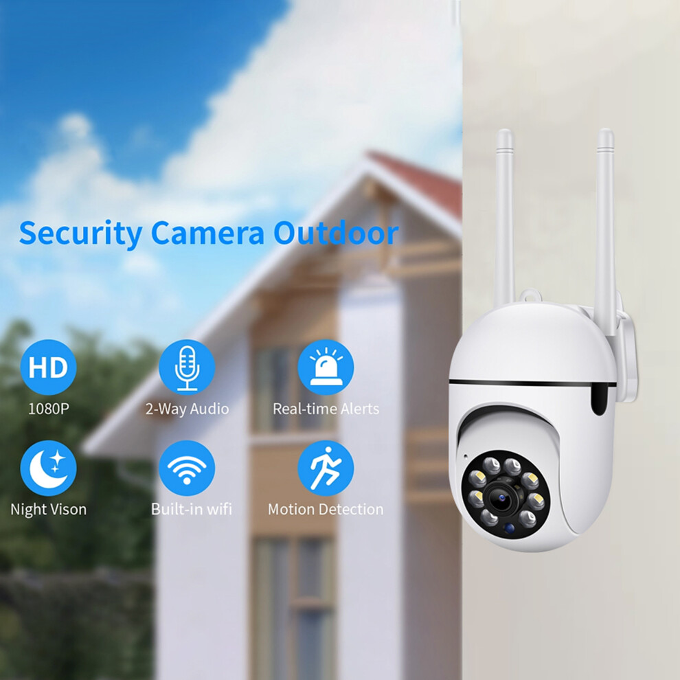 1080P Night Vision Camera With 350 Tilt & Motion Detection Alerts 6931355482934