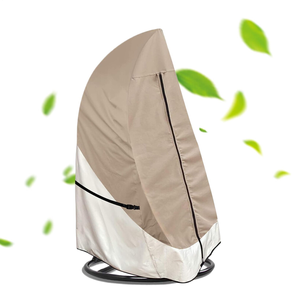 Egg Swing Chair Covers Heavy Duty Dustproof Swing Shield Size M For Courtyard Lawn Patio Reusable Furniture Covers-image-OPC-PMFWQQT-NEW