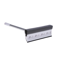 Telescopic Window Cleaner | Adjustable Extension Pole Glass Squeegee Bathroom Cleaning Tool Coffee Color