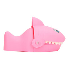 Children's Stress Toy Interactive Shark Biting Finger Game Pink Family Play