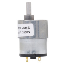 Gear Motor DC 12V with Hall Encoder 200RPM Speed Reducer for Robotic Equipment