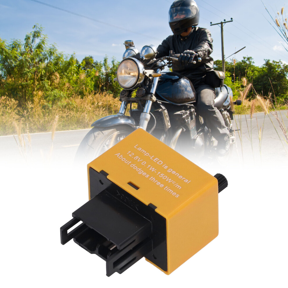 Adjustable Frequency Led Relay 8-Pin 12.8V For Vehicle Signals 9341355508379