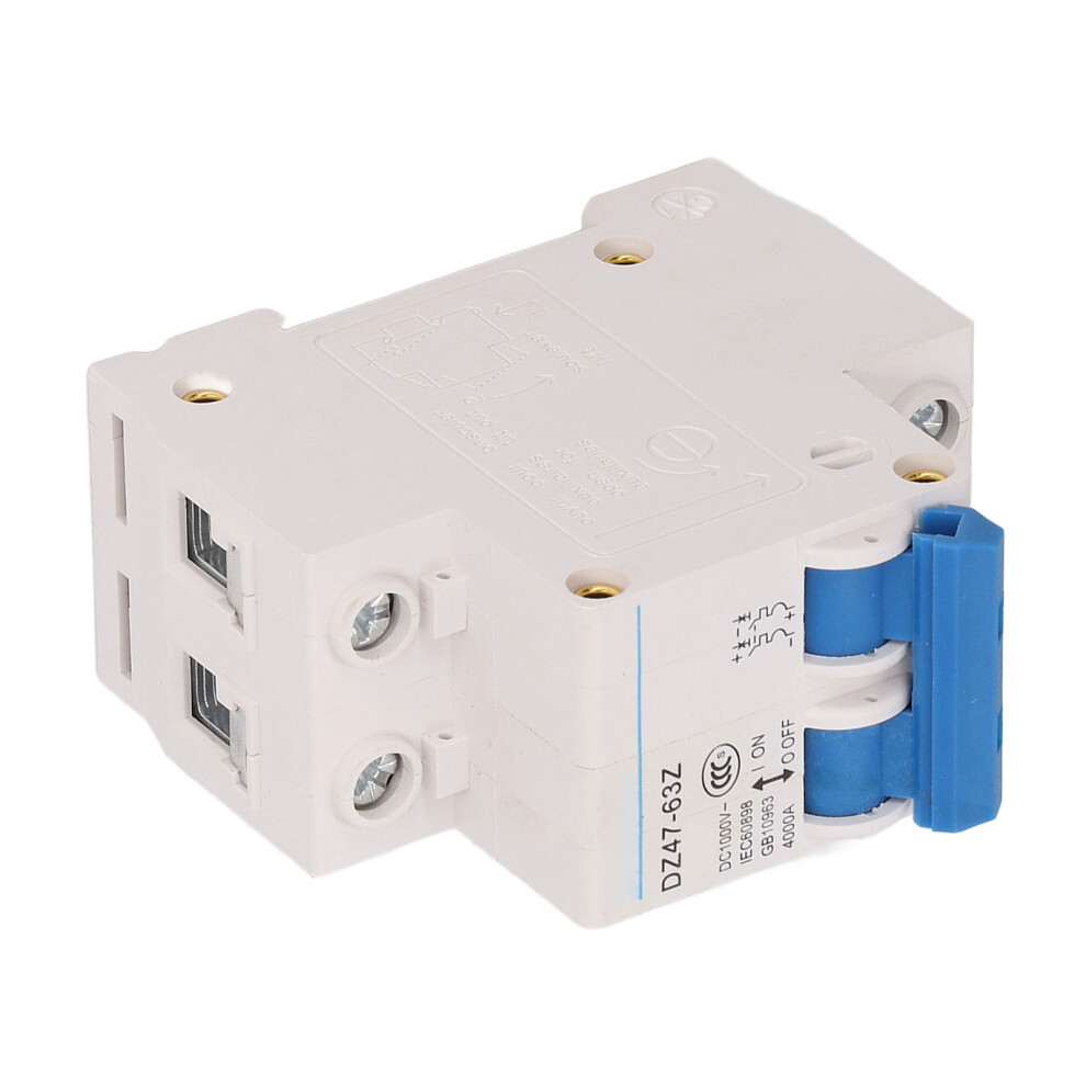 1000V Dc Circuit Breaker With 4000A Breaking Capacity Din Rail Mount 32A Switch 9341355510914